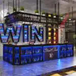 Creative Industrial-Style Custom Counter Register Bar Restaurant Grill Billiard Hall Reception Desk Customizable Corner Showcase