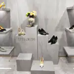 Customizable Direct Broadcast Display Stand for Shoe Store Beauty Salon Cosmetics Features Organizer Cabinet Sample Display Rack
