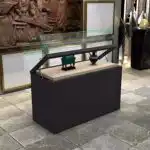 Museum Cultural Relics Calligraphy Painting Glass Exhibition Cabinet Handicraft Display Rack for Museum Display
