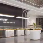 Customizable Luxury Gold Silver Jewelry Display Rack Light Luxury Glass Case for Watch Glasses Exhibition in Museums Halls