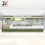 Customizable Design Showcase for Retail Store Shopping Mall Fruit Milk Tea Ice Cream Yogurt Milk Shake Beverages Display Cabinet