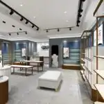 Creative Light Island Cabinet Floor Display Rack Shoe Store Shopping Mall Bag Shelf Products Case Bag Display Rack for Shoe Rack