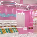 Customizable Double-Sided Display Cabinets Light Duty Supermarket Shelves Convenience Store Sweet Candy Mall Atrium Special