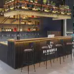 Industrial Style bar Bar Gym Coffee Shop Double Counter Reception Counter Table Billiards Hall Iron Wrought Cash Register