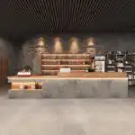 Custom Industrial Wind Bar Hotel Billiard Hall Supermarket Clear Bar Counter Cashier Grill Hot Pot Catering Milk Tea Reception