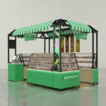 Mall Atrium Special Sale Double-Sided Snack Shelves Display Cabinets for Candies Jerky Fruit Food Island Cabinet