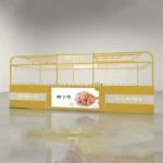 Mall Atrium Network's Light-Duty Double-Sided Supermarket Shelves Red Display Case Fruit Jerky Snack Counter Candy Just Candy