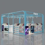 Customizable for Durable Metal Acrylic Glass Wood Retail Display Racks Kiosk Cell Phone Accessories Mobile Phone Repair Store