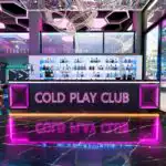 Custom Industrial Style Light Duty Reception Desk Billiard Hall Club KTV Gym Tea Bar BBQ Shop Made Durable Metallic Display