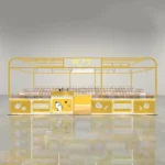 Mall Atrium Network's Light-Duty Double-Sided Supermarket Shelves Red Display Case for Fruit Jerky Snack Candy Just Candy
