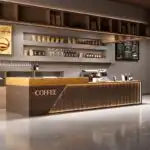 Catering Coffee Shop bar Counter Milk Tea Shop Clothing Store Corner Cashier Company Front Desk Reception Desk Customization