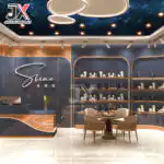 Customizable Store Mall Jewelry Showcase Display Cabinet Retail Shop Design Factory Custom for Jade Artifacts Counter Furniture