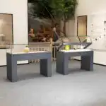 Museum Display Cabinet Museum of Cultural Relics Calligraphy and Painting Glass Exhibition Cabinet Handicraft Display Cabinet