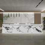 Modern JINXIN Company Training Institutions Reception Desk Coffee Restaurant Bar Counter Hotel Lobby Gym Shop Cash Register