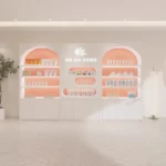 Cosmetic Products Display Cabinet Beauty Salon Sample Boutique Display Cabinet Broadcast Room Background Cabinet Commercial