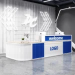 Online Popular Shop Checkout Counter Milk Tea Shop Coffee Shop Fashion bar bar Beauty Salon Company Front Desk Reception Desk
