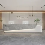 Company Front Desk Reception Desk Hotel Lobby Bar Counter Service Desk Office Sales Department Store Counter Cash Register